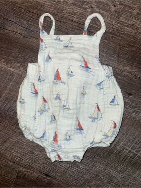 Angel Dear Sailboat Sunsuit